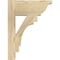 Ekena Millwork Merced Traditional Rough Sawn Outlooker, Douglas Fir, 6"W x 12"D x 16"H OUT06X12X16MRC01RDF - alternate 2